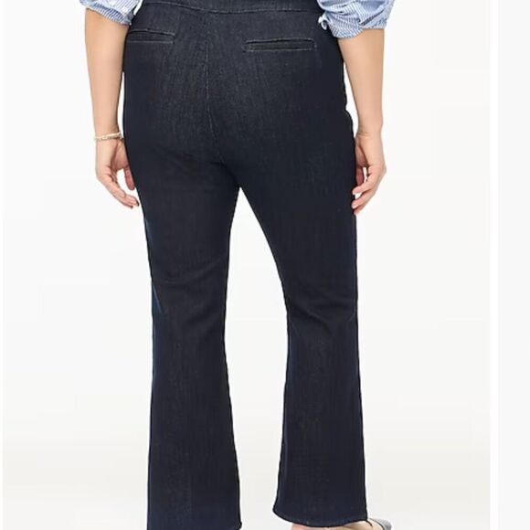 J. Crew Factory CG484 High-rise trouser jeans 32 Petite NWT - Picture 3 of 12